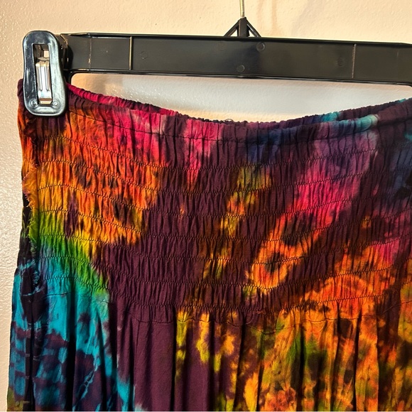 Tie Dye Maxi Skirt - Picture 3 of 4